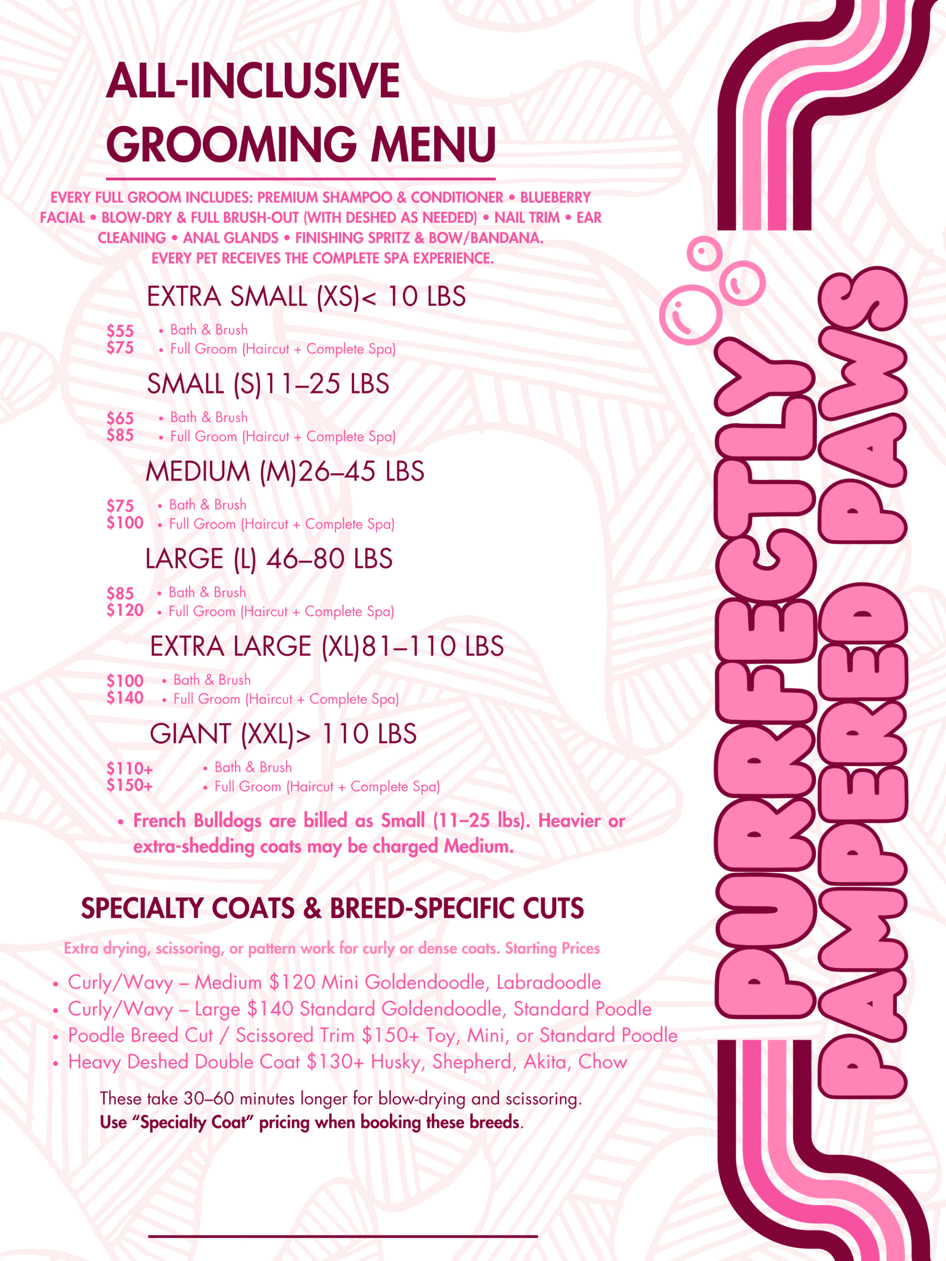 Purrfectly Pampered Paws Salon and Spa Purrfectly Pampered Paws Salon and Spa