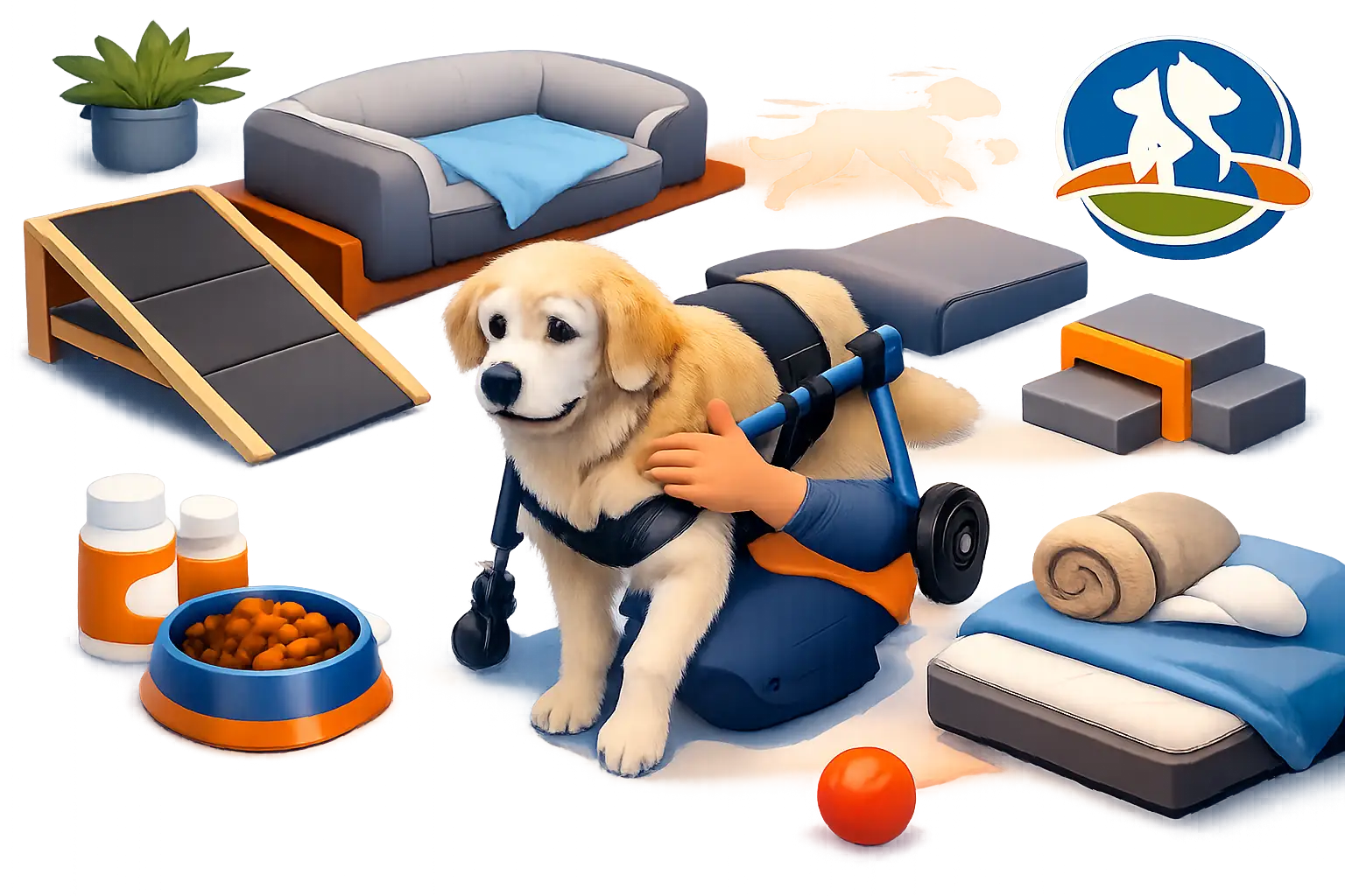 How to Help Senior Dog Mobility